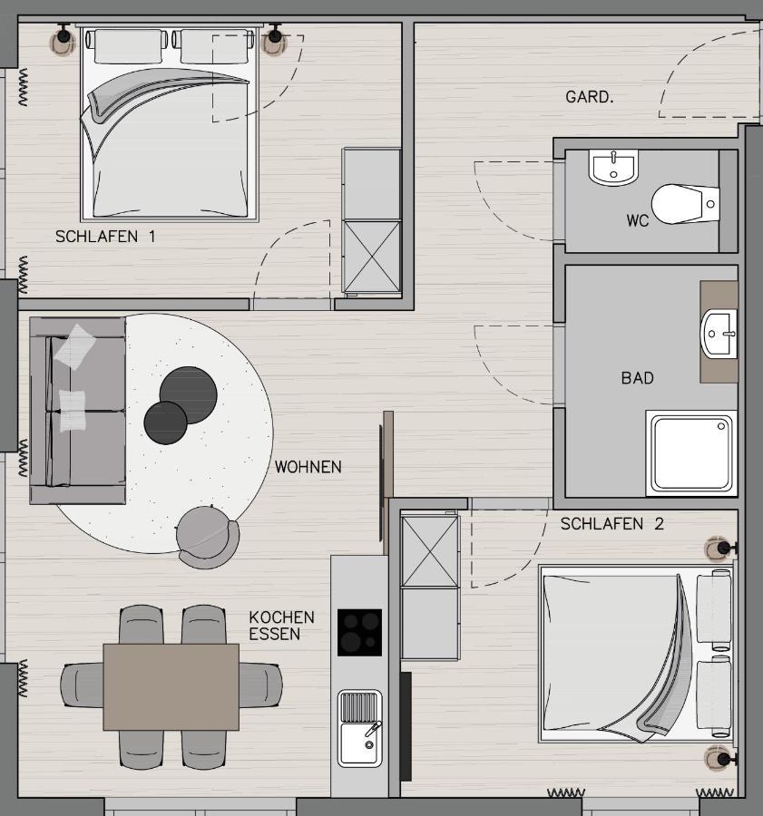 Apartment Streif Lxl Kirchdorf in Tirol Buitenkant foto