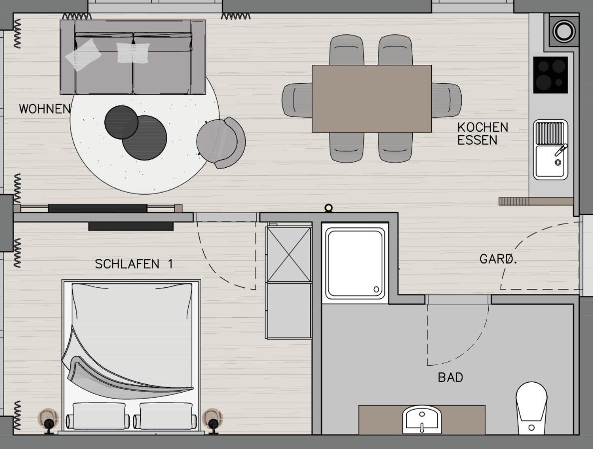 Apartment Streif Lxl Kirchdorf in Tirol Buitenkant foto