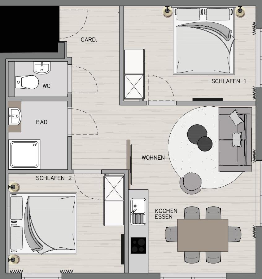Apartment Streif Lxl Kirchdorf in Tirol Buitenkant foto